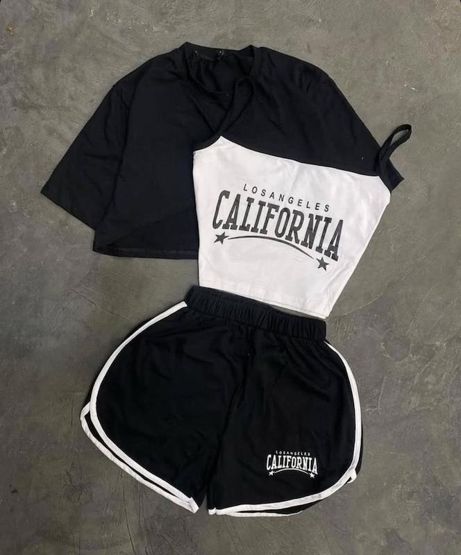 ست سه تیکه کالیفرنیا  California Set🎀کد ۳۶
