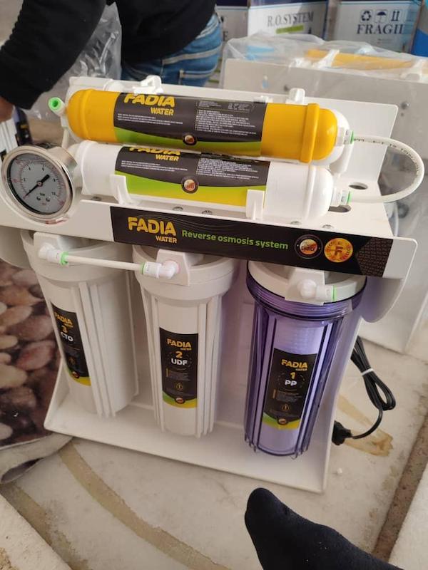 دستگاه تصفیه آب 6 مرحله ای فادیا