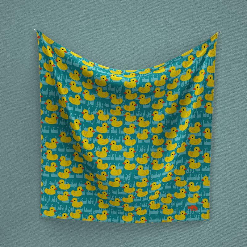 مینی اسکارف اردک تک تک