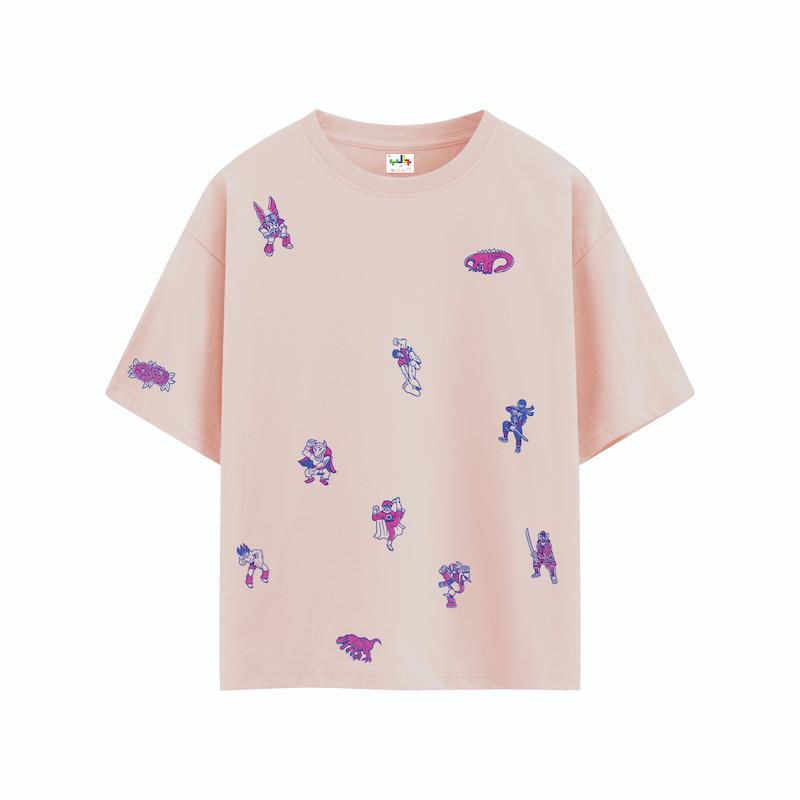 تیشرت صورتی