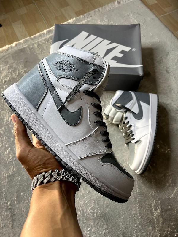 جردن 1 سیلور سفید 