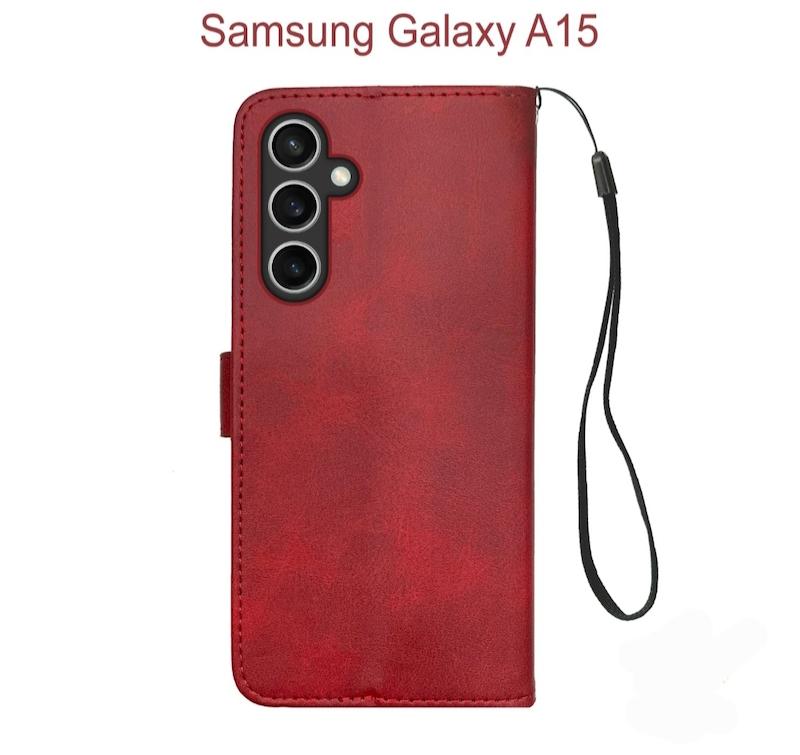کیف موبایل جاکارتی دار سامسونگ Samsung A15 