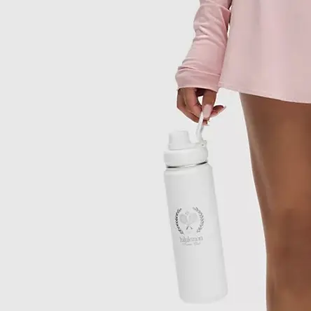 استایل با قمقمه آب لولولمون مدل tennis club 