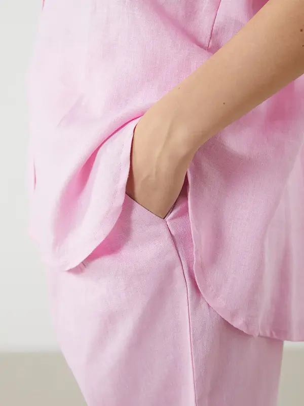 پیراهن زنانه لینن XSIDE