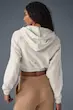 هودی کراپ الویوگا Sweet Escape Zip Up Hoodie