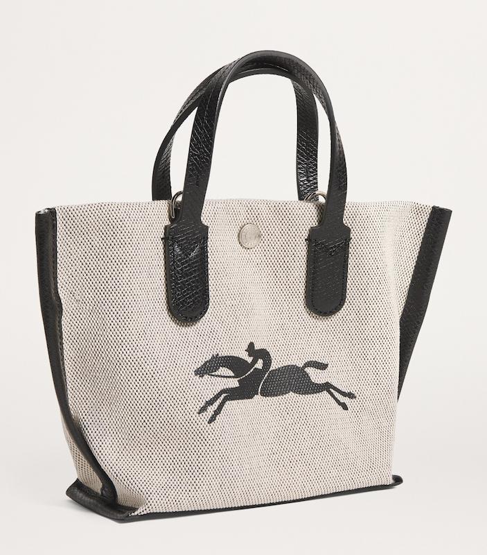 کیف لانگچمپ مدل Longchamp Ivory Mini Canvas