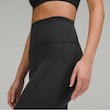 لگ مشکی لولولمون Lululemon مدل Wunder Train With Pockets