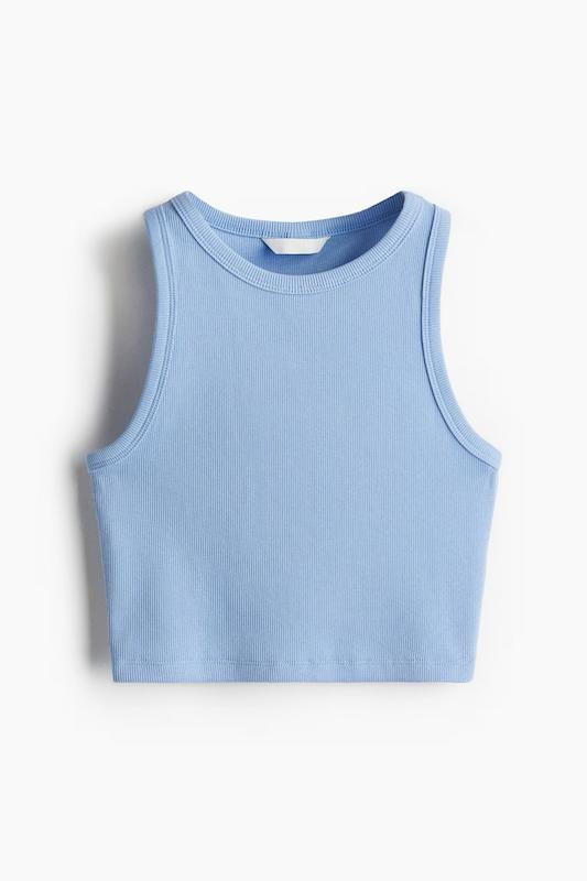 کراپ‌ تنک تاپ زنانه اچ اند ام H&M