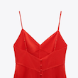 پیراهن لینن بندی زارا ZARA 