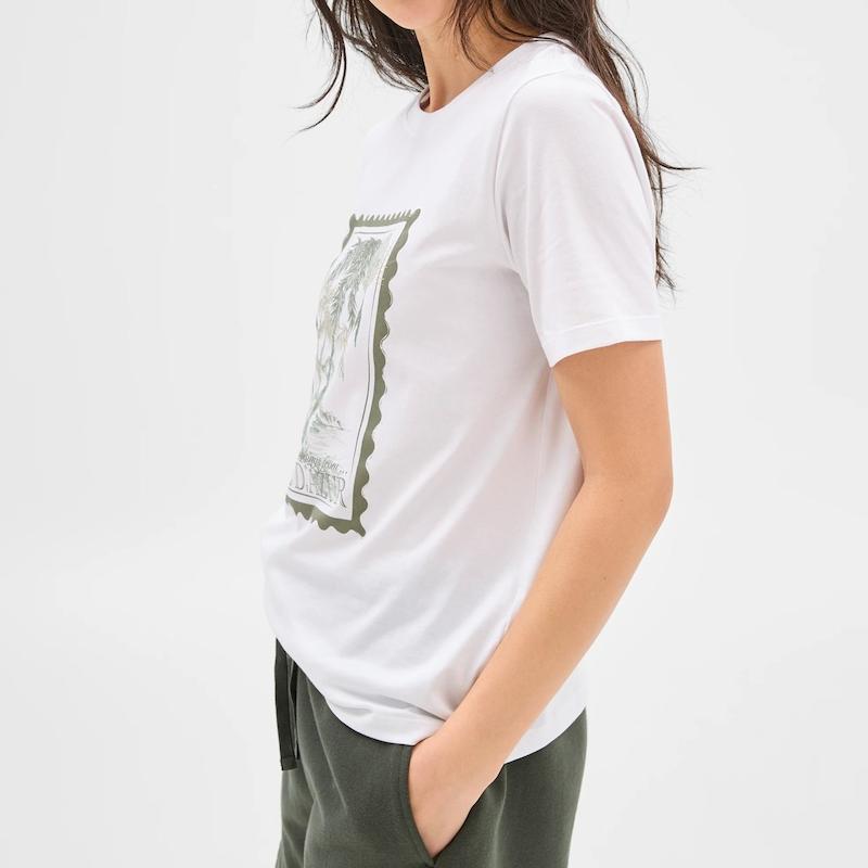تیشرت زنانه Australian Cotton طرح Cote
