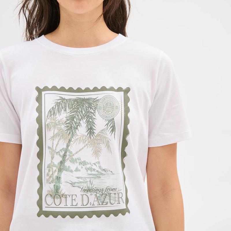 تیشرت زنانه Australian Cotton طرح Cote