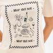 تیشرت زنانه Australian Cotton طرح Mar de sol
