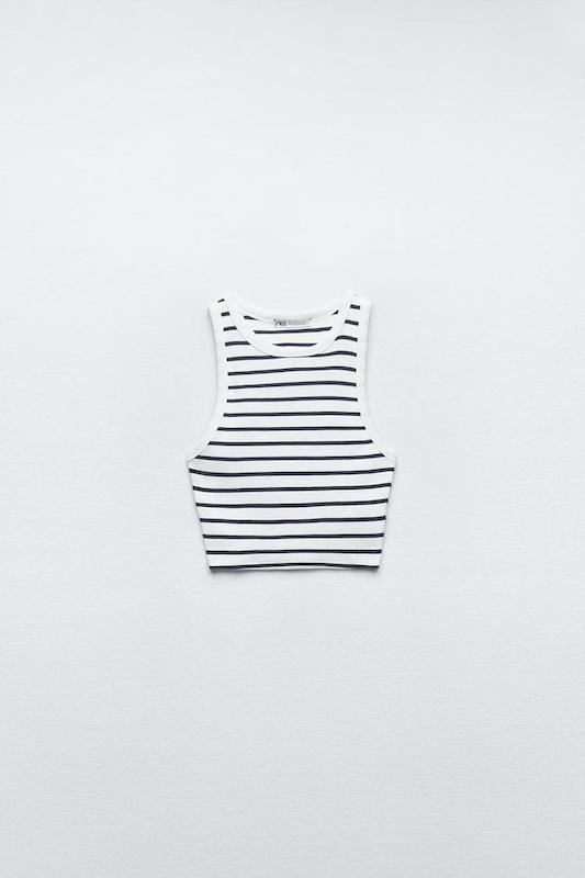 تنک تاپ راه راه زارا Zara