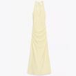 پیراهن یقه هالتری زنانه زارا Zara 