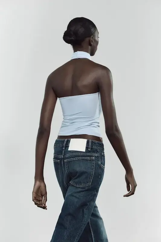 تاپ گردنی ریون زارا Zara