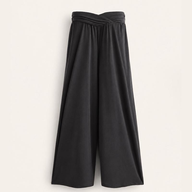 شلوار اویشو Oysho مدل Extra Wide Floaty V-cut Waist  