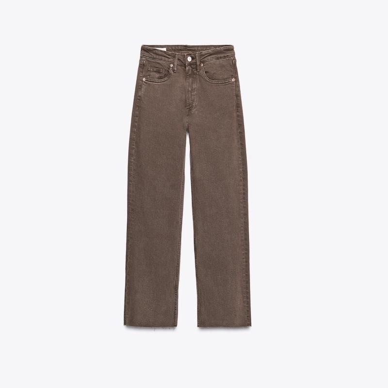شلوار جین زارا Zara مدل فلر Flare