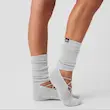 جوراب پیلاتس الویوگا Aloyoga مدل Strappy Siren Grip Sock