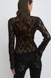 بلوز توری Ginatricon مدل lace top