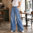 شلوار جین اچ اند ام H&M مدل Boho‑Stitch Denim