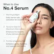 سرم لایه بردار و آبرسان شماره ۴ نامبوزین Numbuzin No.4 Intensive Муцин-Cica Serum