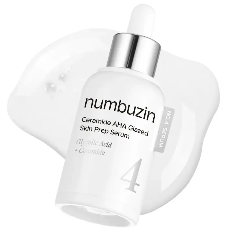 سرم لایه بردار و آبرسان شماره ۴ نامبوزین Numbuzin No.4 Intensive Муцин-Cica Serum