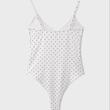 نمای پشت بادی زنانه استرادیواریوس Stradivarius مدل Polka dot V-neck 