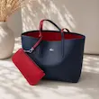 توت بگ لاگوست Lacoste دورو مدل Reversible tote bag