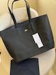 توت بگ لاگوست Lacoste دورو مدل Reversible tote bag رنگ مشکی