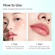 تاثیر استفاده از سرم لب PDRN آنوا Anua مدل PDRN Lip Serum