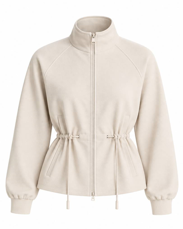 جکت زنانه اویشو Oysho مدل Adjustable Waist Jacket اورجینال
