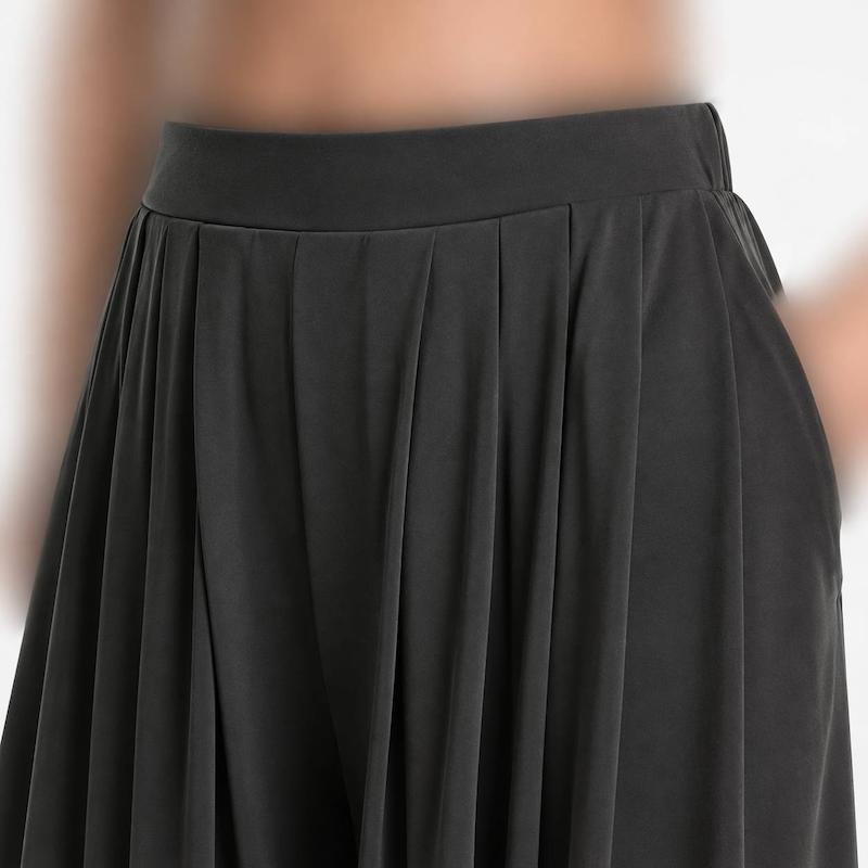 تنخور شلوار اویشو Oysho مدل Light Touch wide-leg trousers