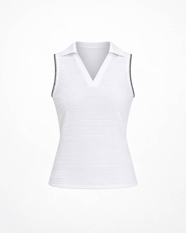 تاپ تنیسی اویشو Oysho مدل Sleeveless V-Neck Top