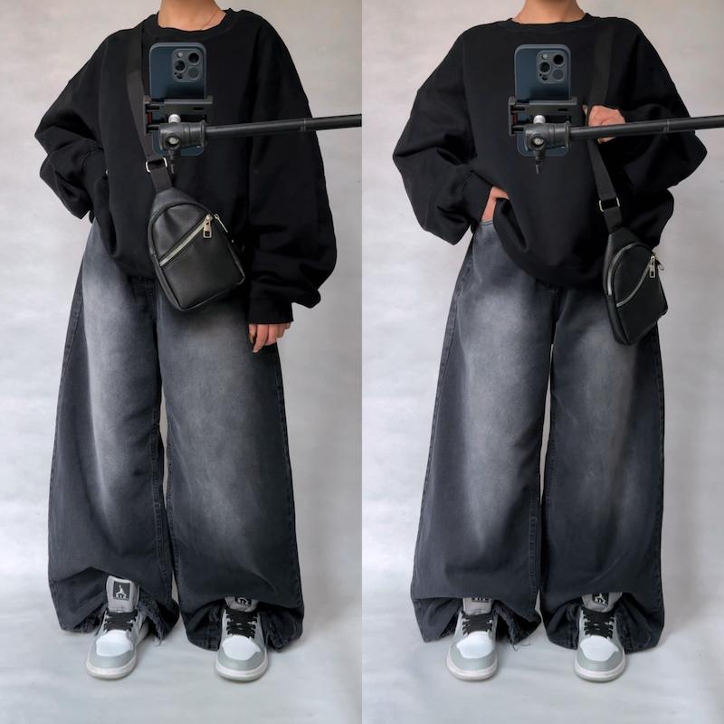 شلوار فول بگ كد ٩٠٥١