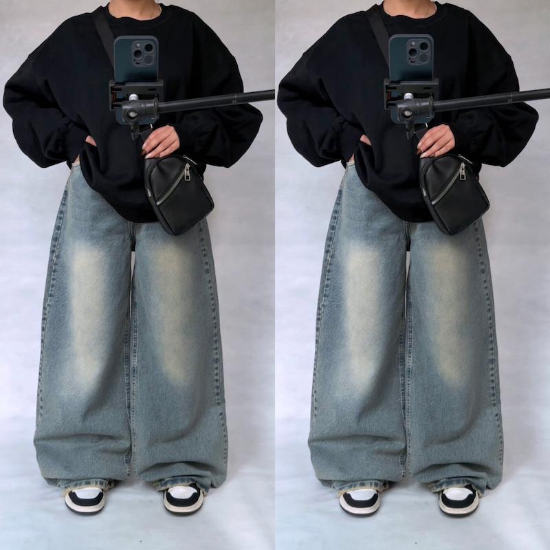 شلوار فول بگ كد ٤٠٥٠