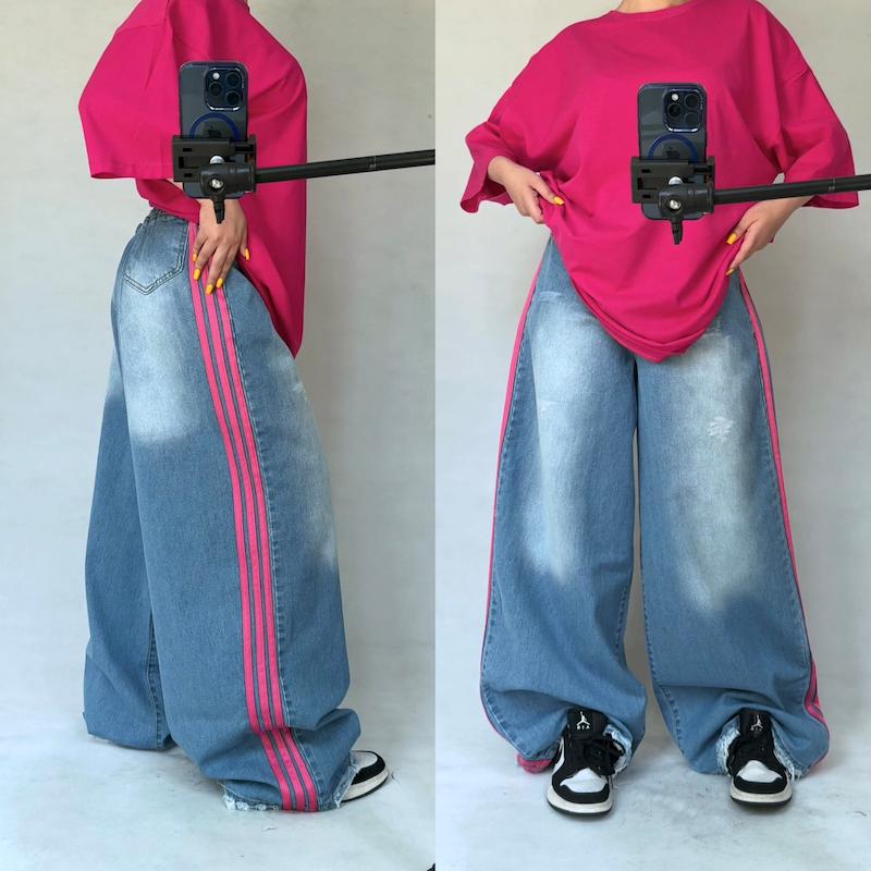  شلوار جين سه خط كد ١٣٢٠