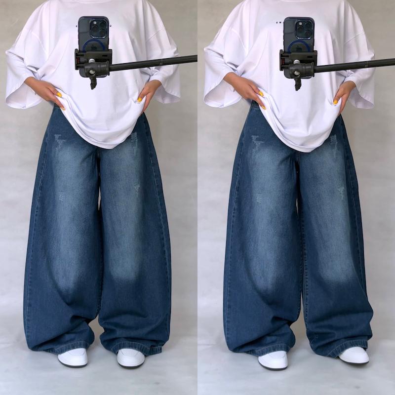  شلوار فول بگ كد ١٦٠٩