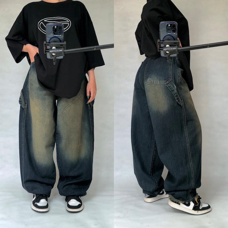 شلوار كارپنتر بالوني كد ٦٥٠٤