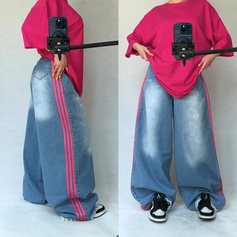  شلوار جين سه خط كد ١٣٢٠