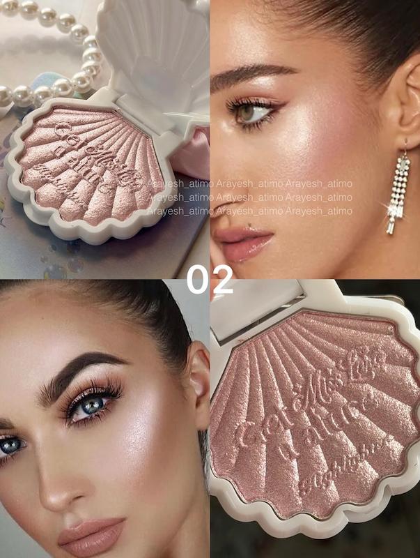 هایلایتر صدف کارتی دوپ فلاور نوز🧜🏻‍♀️