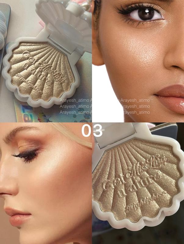هایلایتر صدف کارتی دوپ فلاور نوز🧜🏻‍♀️