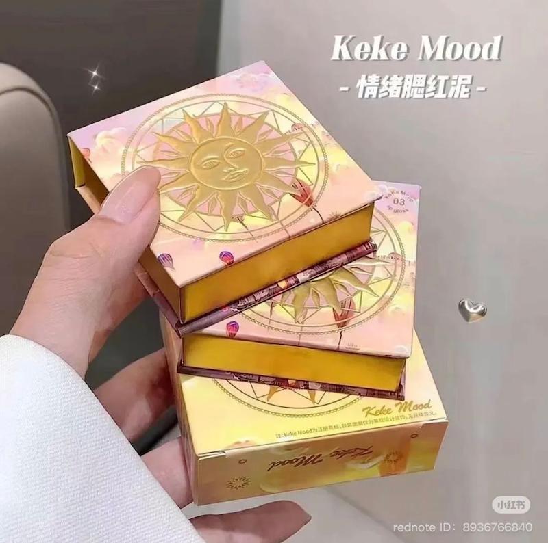 رژگونه کرمی خورشیدی keke mood🌞