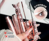  🤎✨ريمل قهوه ای سوزنی طرح پروانه✨🤎