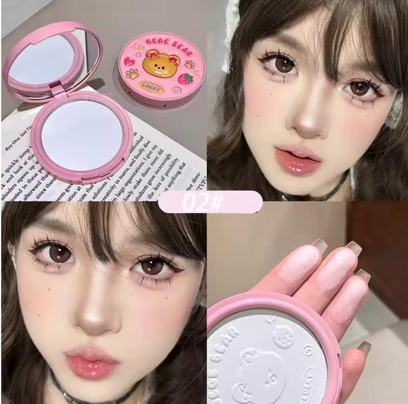 پودر فیکس فشرده خرس و توت فرنگی 🧸🍓