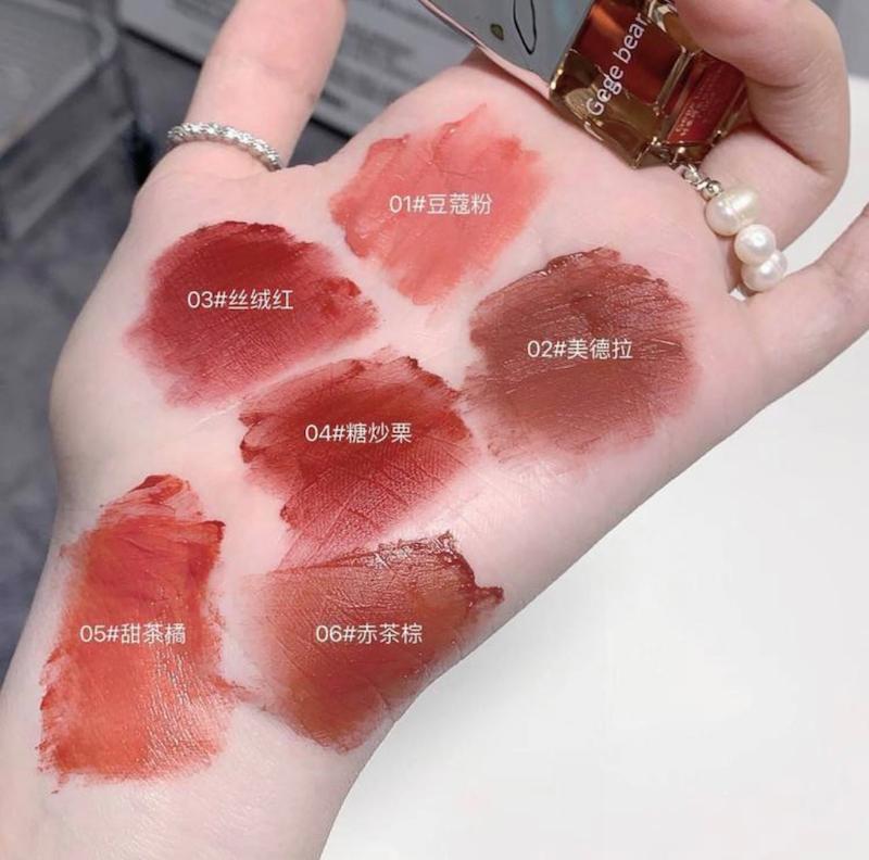 رژ مایع مات GEGE bear🥛🍓