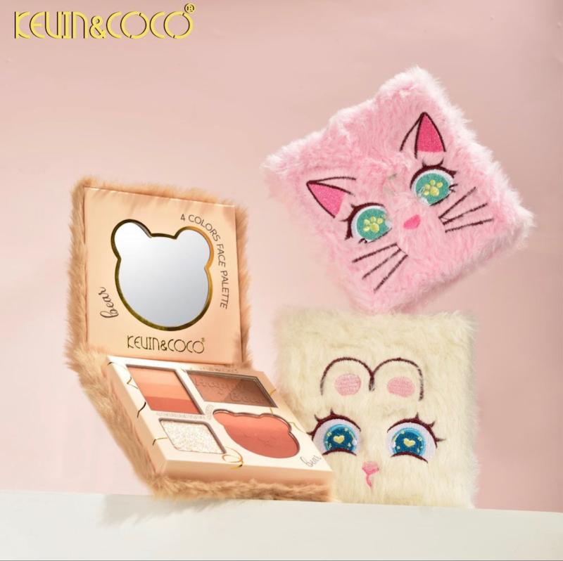 🧸پلت سایه و هایلایتر خرسی Kevin & coco🧸