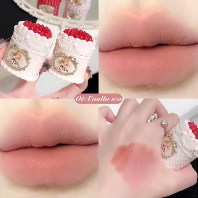 رژلب کیک توت فرنگی🍓🍰