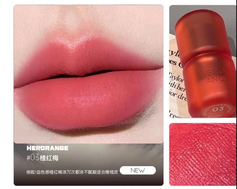 رژلب مات و مخملی herorange💋✨