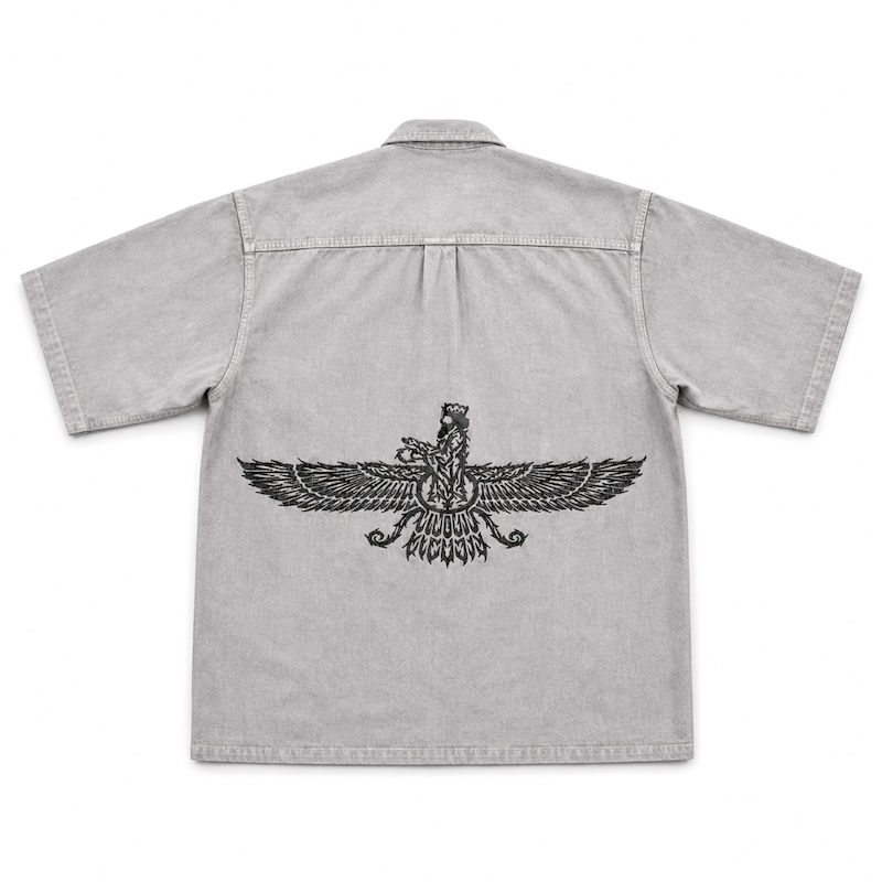 FARVAHAR Crop shirt V2
