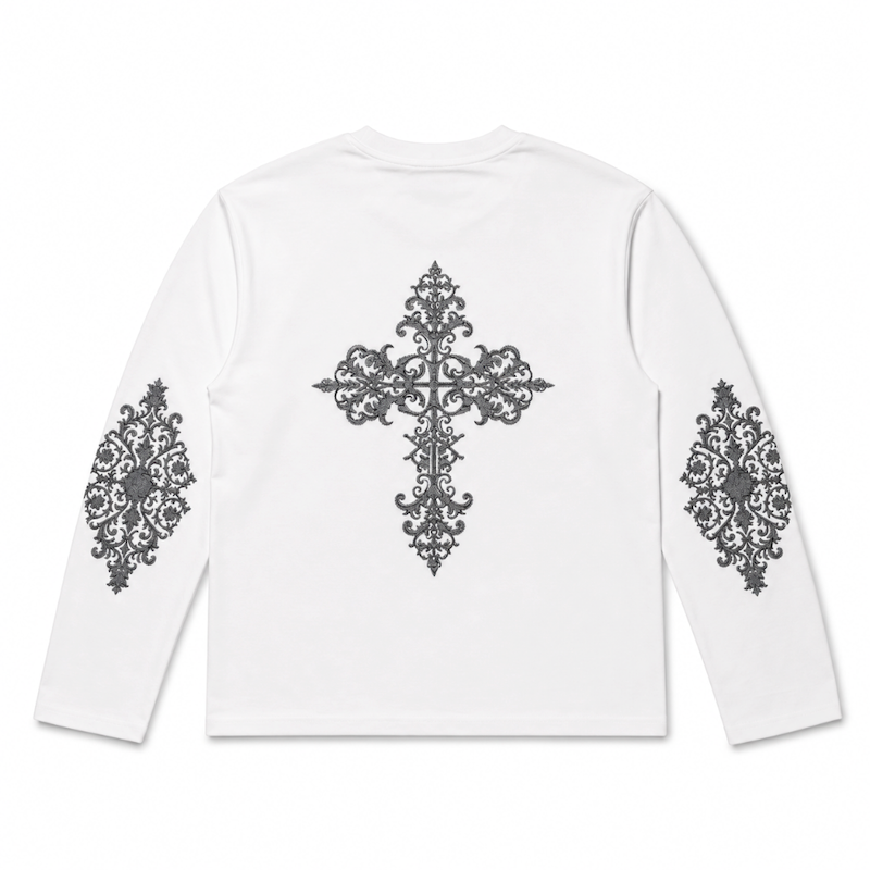 Khosrow White long sleeve